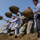 Ground breaking