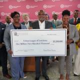 Congressman Troy Carter Presents Check to Urban League of Louisiana