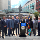 Rep. Carter Joins Senior Advisor Mitch Landrieu, Local Elected Officials, and Community Stakeholders at Gretna General Government Building