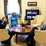 Speaker Pelosi, Congressman Carter & Gov. Edwards